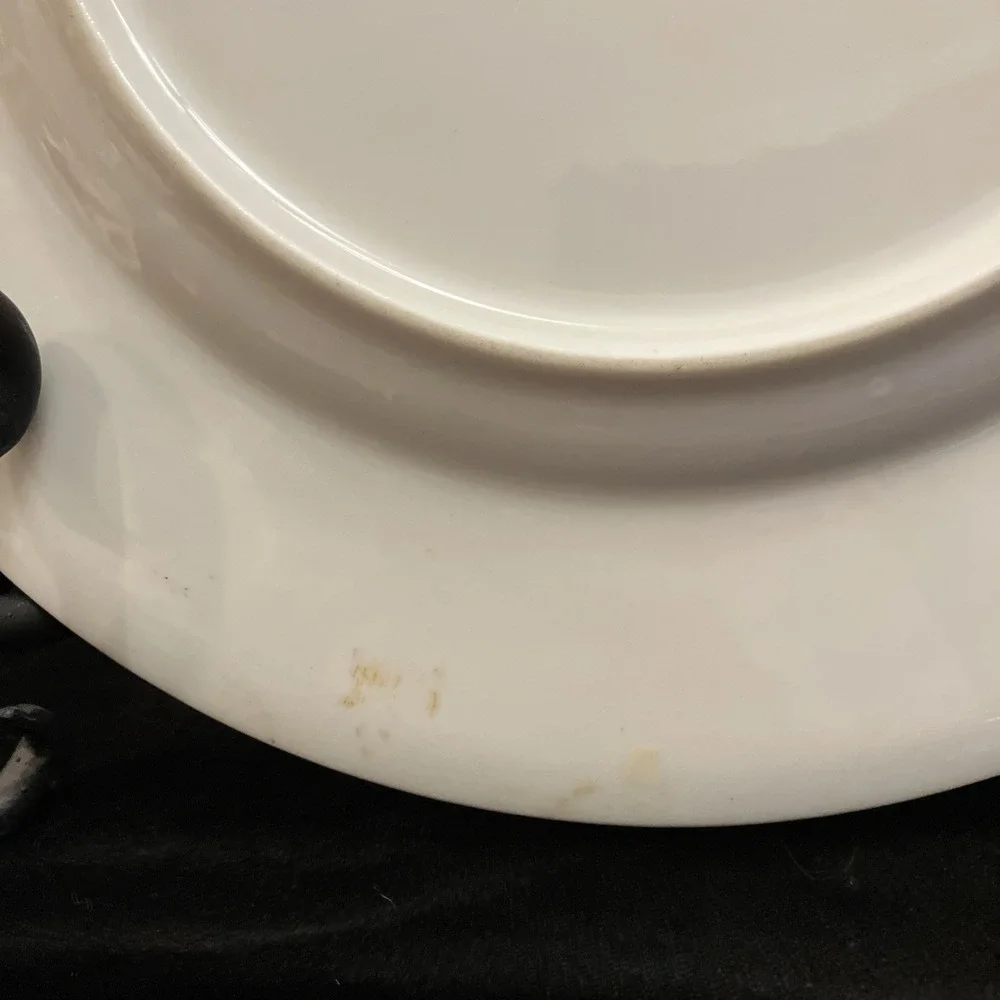 Castleton China Manor Gold Trim Dinner Plate 9